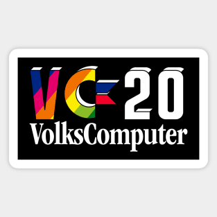 Commodore VC-20 - Germany - Version 2 White Magnet